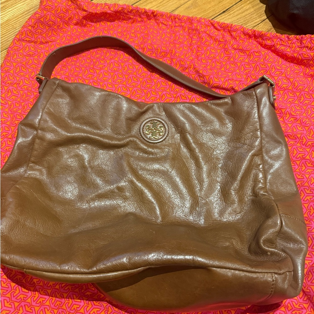 Tory Burch Brown Leather Women's Bag